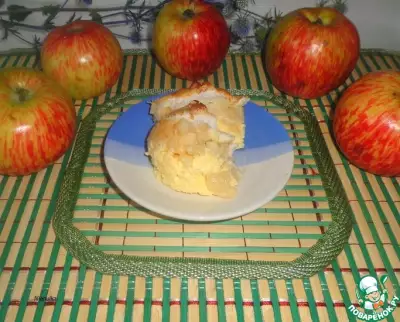 Яблочно-творожное суфле