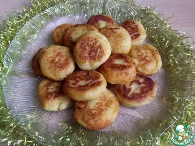 Сладкие пончики из картофеля