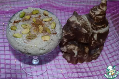 Рисовый десерт с орехами "Чавал ка кхир"