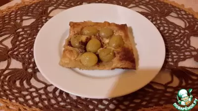 Пироги "Виноградные поддончики с сыром"