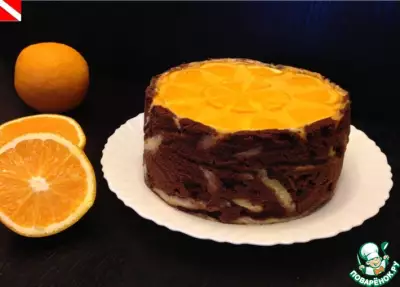 Торт "Апельсиновая мечта"