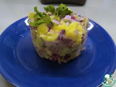 Мясной салат "Закусочный"