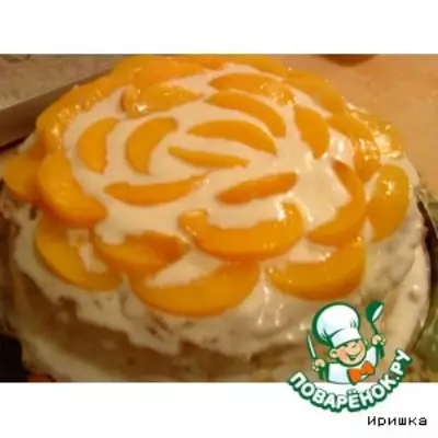 Торт "Персиковый рай"
