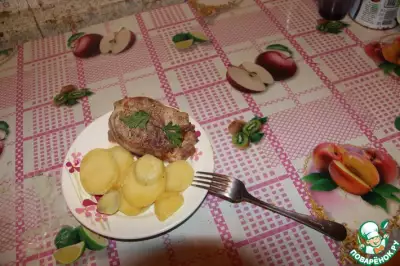 Упрощенный картофель "Анна" в фольге