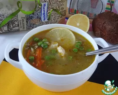 Пряный куриный суп