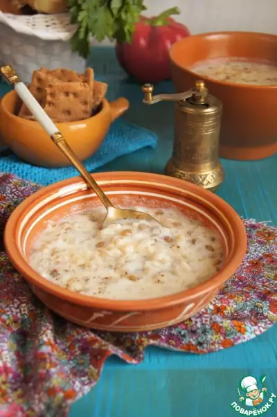 Йогуртовый суп по мотивам Эль-Рашуф