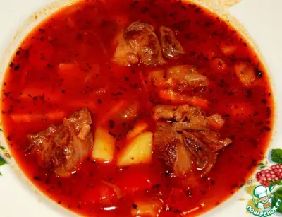 Суп из баранины "Средиземноморский"