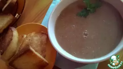 Суп с чечевицей по-овернски