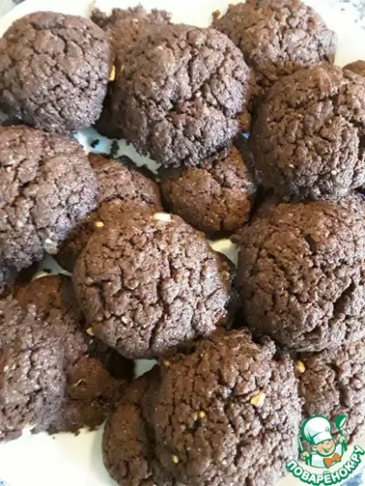 Шоколадное-ореховое печенье "Мгновение"