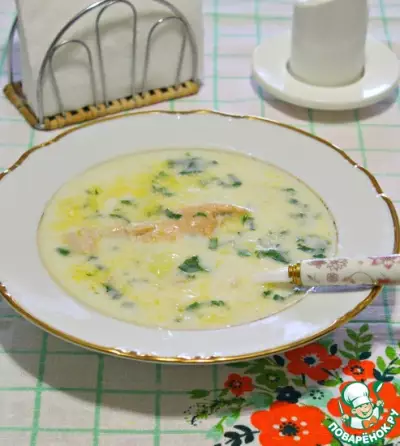 Сливочный суп для холодных дней
