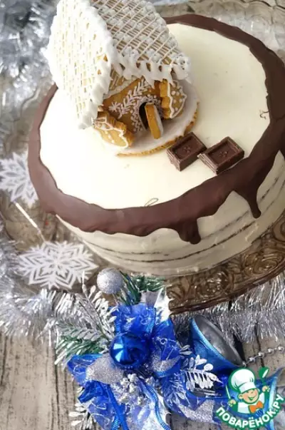 Торт "Рождественская сказка"