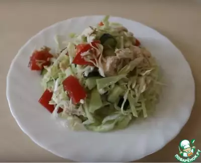 Простой диетический салат