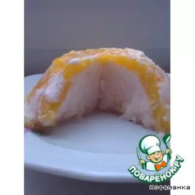 Апельсиново-творожная горка