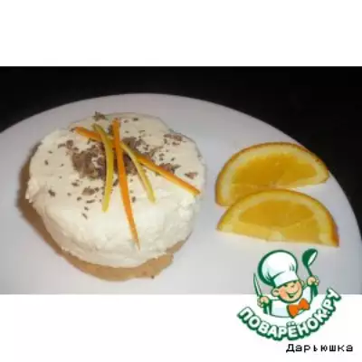 Десерт творожно-цитрусовый