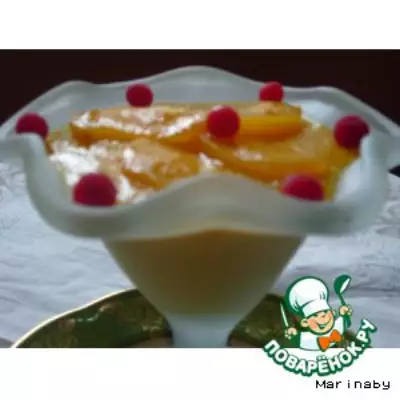 Зимний десерт special mandarynkowy