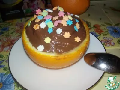 Кофейный крем "Шоколад и апельсин"