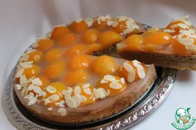 Миндально-абрикосовый торт