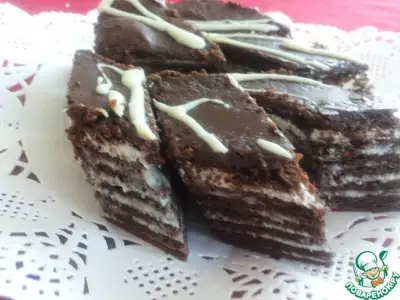 Торт "Шоколадный медовик"