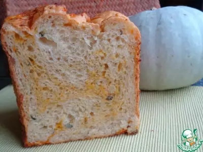 Тыквенный хлеб с тыквенными семечками