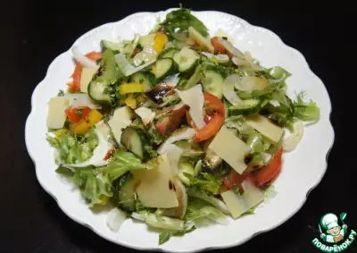 Овощной салат с фенхелем