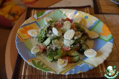 Легкий овощной салат "Любимый"