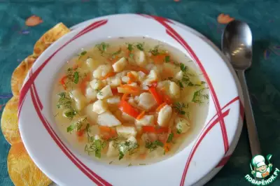 Венгерский суп с цветной капустой и клецками