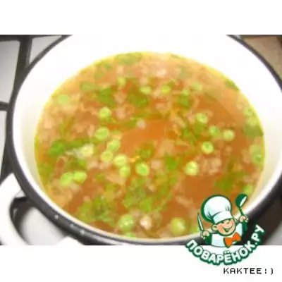 Быстрый овощной суп