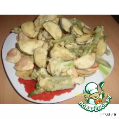 Темпура или овощи в кляре