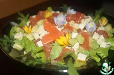 Весенний цитрусовый салат
