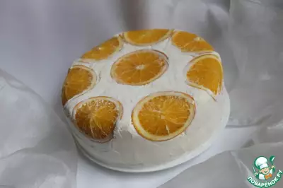 Торт "Апельсиновая нежность" для Ларисы