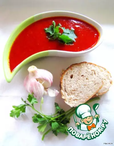 Острый томатно-чесночный соус