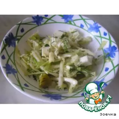 Полезный капустный салатик