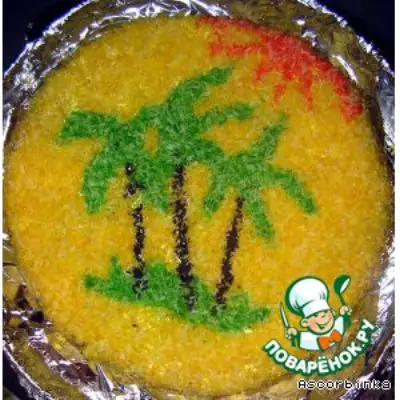 Торт Тропический рай