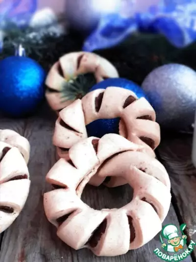 Печенье рождественские колечки с острова мальта