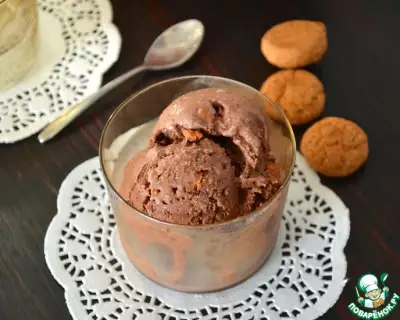 Хрустящее шоколадное мороженое