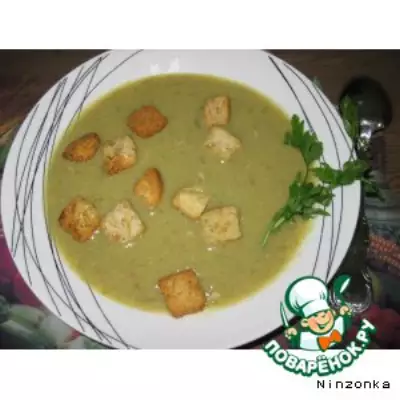 Горохово-капустный суп-пюре