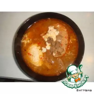 Чесночный суп по-кастельянски "От Маруси"