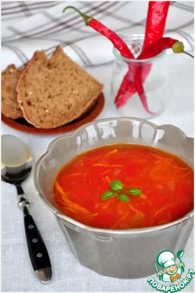 Куриный суп с чечевицей по мотивам Шороба Адас