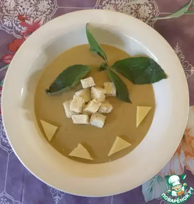 Сырный суп-пюре сытный