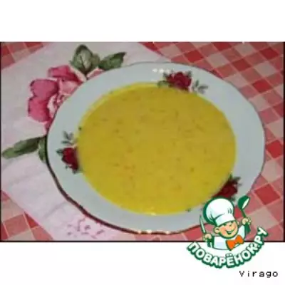 Суп-пюре тыквенно-картофельный