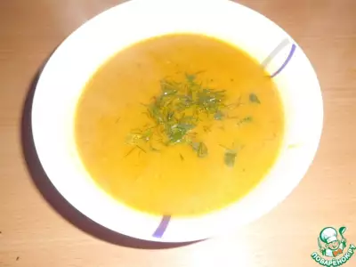 Тыквенный кремовый суп