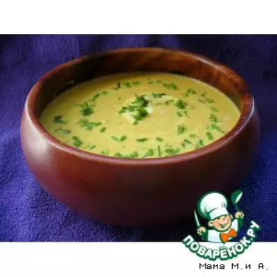 Крем-суп из сквоша и тыквы