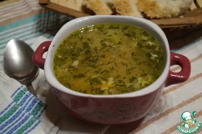 Суп "Полевой" из детства