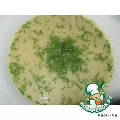 Суп из баклажанов с сыром