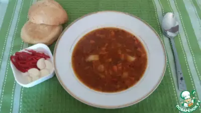 Мексиканский суп семь бобов