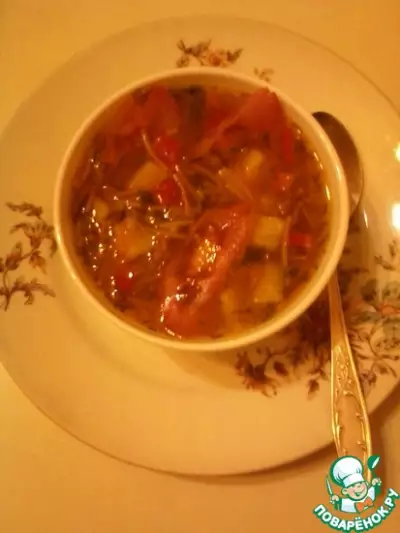 Суп картофельно-вермишелевый