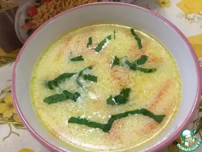 Суп "Солнечный" с пшенкой и кукурузой