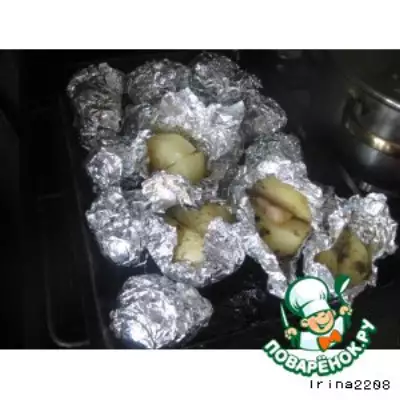 Картофельный гарнир Бомбочки