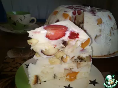 Крымский заливной торт