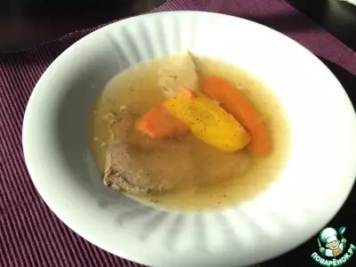 Говяжий суп по-венски